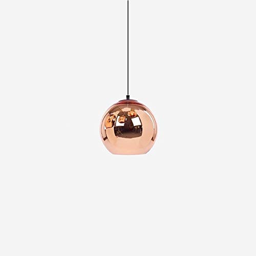 Chandelier chrome E27 en verre soufflé main pour plafond moderne de bureau et café
