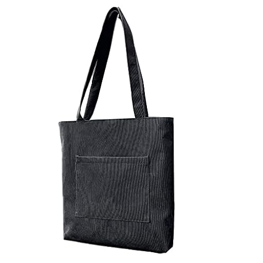 Tote Bag de Tela Lisa, Bolso de Pana para Mujer, 38x38cm para Compras, Viajes, Oficina, Universidad, Escolares | Ya disponible en tu tienda friki favorita! En mundofriki.es!