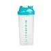 Produktbild mypr Protein Shaker Flasche creme 50 g, unisex - erwachsene, Flasche, Shaker, transparent / blau
