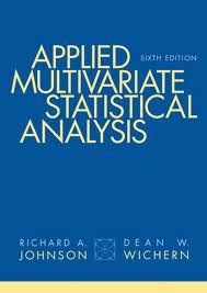 APPLIED MULTIVARIATE STATISTICAL ANALYSIS RICHARD JOHNSON PDF visual data 5