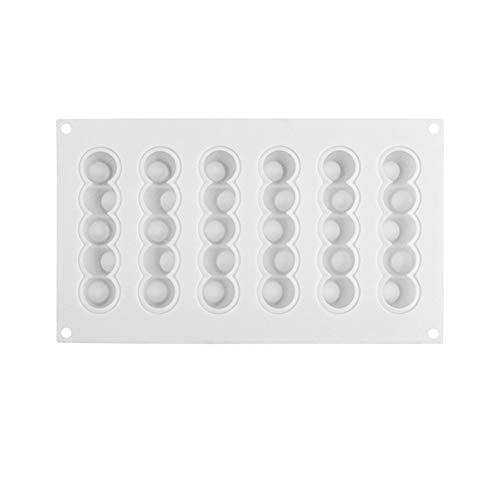 ESA Supplies Silicone Mousse Cake Molds Silicone Large Bar Dessert Molds Jelly Molds for Baking 6 Bars - Thumbnail 2