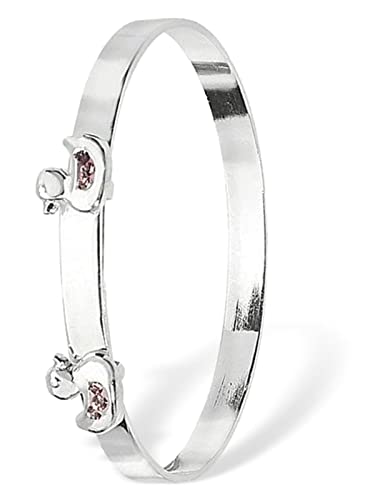 Bijoux bébé en argent 925 le cadeau de naissance idéal avec ce bracelet jonc