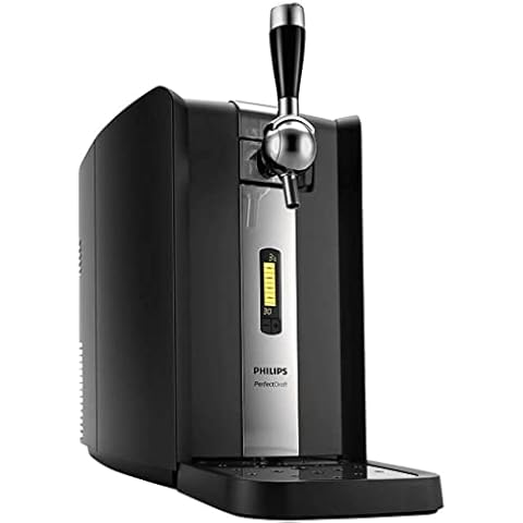 Philips PerfectDraft - Bierzapfmaschine, 6-Liter-Fässer, 30 Tage Bier, 3 °C LCD-Display, 70 W Leistung (HD3720/25), 49.4 x 26.1 x 44.4 cm Cover