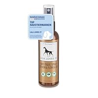 LILA LOVES IT Natürlicher Insektenschutz für Hunde – Anti Zecken Spray mit ätherischem Öl, Effektiver Schutz vor Zecken, Mücken & Flöhen, Anti-TIQUE Spray, 100 ml