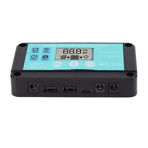 Solarladeregler 12 V Handy-Ubs-Regler für Boost 24 V Schnellladung 12 V 24 V Selbstanpassung USB Pd Qc3.0 für Technische Spezifikationen Solarladeregler Energy Co (80A)