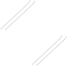 Zerodeko 4 Pçs Haste De Persiana Veneziana Haste De Cortina Branca Acessórios Brancos Cortinas Brancas Acessório Abridor De Persianas Varinha De Substituição Persianas Verticais Varinha De