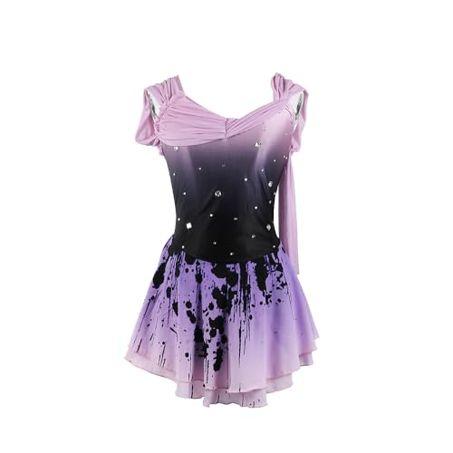 ZAGITOVA Vestido de patinação artística feminino meninas saia patinação no gelo desempenho competiçã