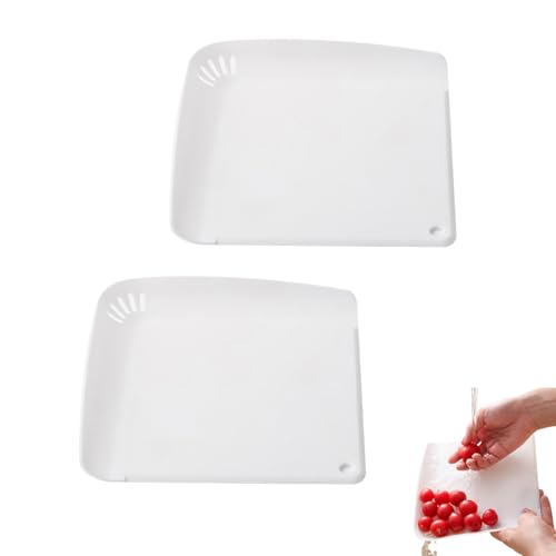 2 Pack Tablas de Cortar Pequeñas de Plástico con Orificio de Drenaje miniatura 1