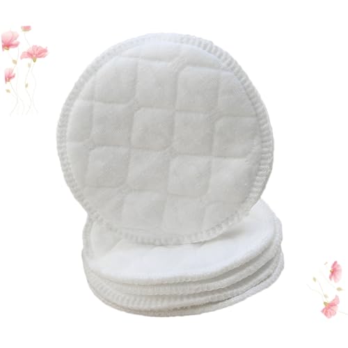 HAPINARY 100 Piezas De Ropa Interior Lavable Almohadillas Antigalactorrea Almohadillas para Orejas Anti-desbordamiento