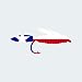 Texas Fly Fishing Sticker FA Graphix Vinyl Decal TX fish lure tackle flies