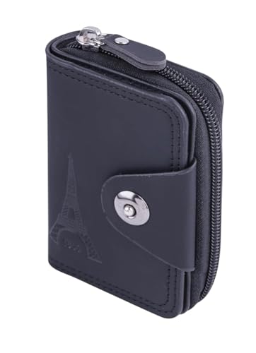 Image of MARETTO Men's Genuine Leather Wallet with Card Holder & Coin Pocket - Stylish Bifold Slim Wallet with Multiple Compartments for Cash & Cards (Brown)
