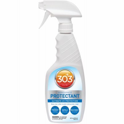 PACK OF 3 - 303 (30308) UV Protectant Spray for Vinyl, Plastic, Rubber, Fiberglass, Leather