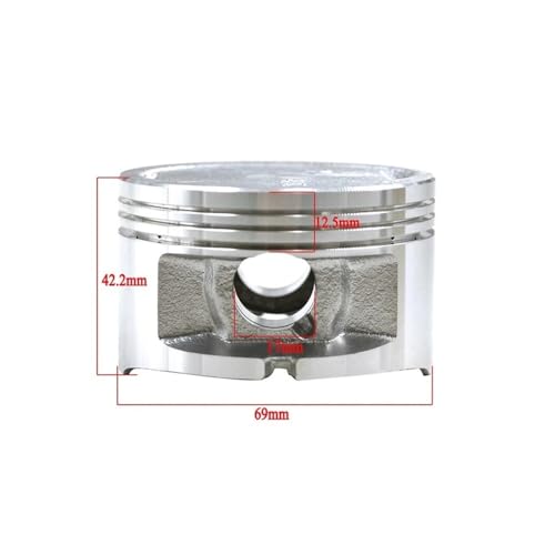 Kit segments de piston 69,75 mm moto compatible avec YP250 4HC 2004-2015