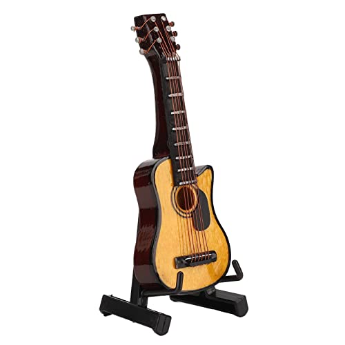 RvSky Modèle Ornement Mini Modèle de Guitare Brun Rougeâtre 3.3in Longueur Modèle de Guitare Miniature Décoration avec… - Les Beatles, Paul McCartney, John Lennon, RIngo Starr, George Harrison RvSky Modèle Ornement Mini Modèle de Guitare Brun Rougeâtre 3.3in Longueur Modèle de Guitare Miniature Décoration avec… – Image 5