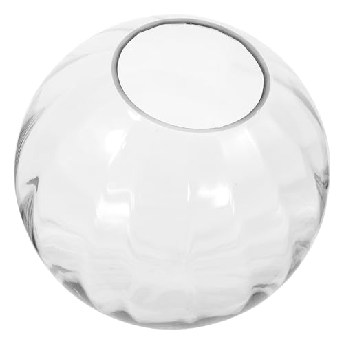 SEWACC Paralume di Ricambio in Vetro Trasparente a Sfere 150mm, Coprilampada Leggero Bordi Arrotondati per Lampade a Sospensione, Adatto a Soggiorno e Camera da Letto