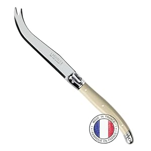 Andre Verdier Laguiole Debutant Cheese Knife, for Soft and Hard Cheese – 23cm French Made…