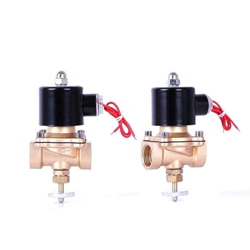Électrovanne en laiton 1 pouce BSP 110V avec interrupteur manuel