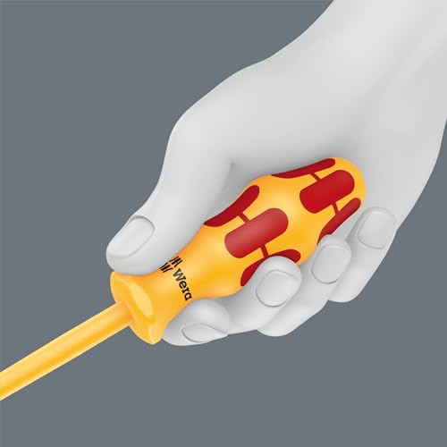Wera 05051576001 1060 i/1065 i/6 screwdriver set Kraftform VDE, 6 piece, yellow red - Image 4