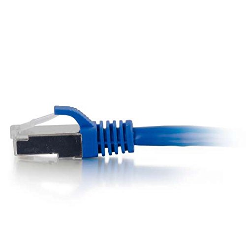 Image of C2G Legrand Cat5e Ethernet Cable, Snagless Shielded Cat5e Patch Cable, Blue Network Patch Cable, 3 Foot Ethernet Network Patch Cable, 1 Count, C2G 27241