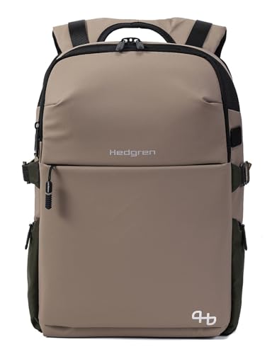 Sac à dos Hedgren Commute Rail beige éco idéal pour le vélotaf et les trajets en train
