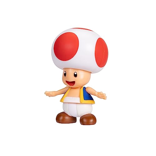 Super Mario Action Figures 2.5" Deluxe Toad Playset - Thumbnail 4