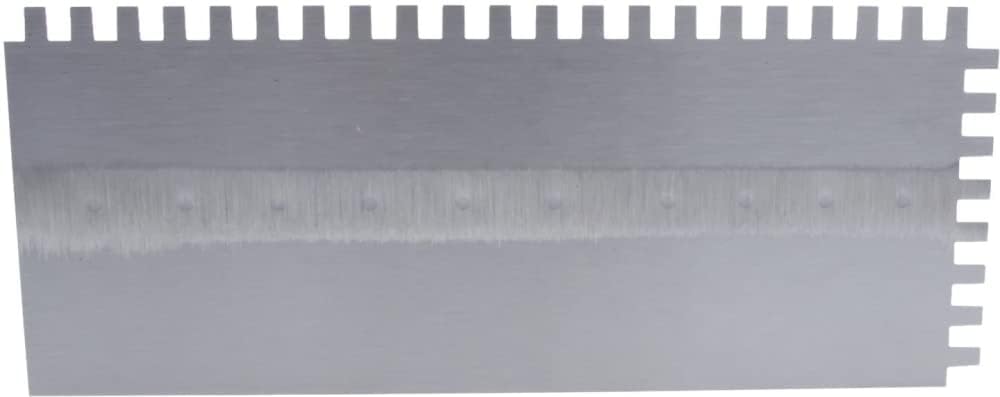 Marshalltown Paca zębata, nacięcie:SQ-6x10x6 mm z uchwytem DuraSoft, wykonana ze stali, dla glazurników, rozmiar: 279x114 mm