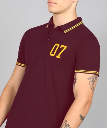 Image of INKKR Men's Soild Half Sleeve Polo T-Shirt Combo