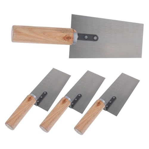 UKCOCO 4 Piezas De Masilla De Yeso Para Piscina Llana Para Albañilería Llana Para Construcción Bloque De Lijado Eléctrico Llana Para Encintado Interior Herramienta Para Hormigón