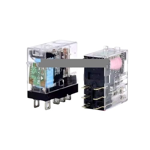 Relé electromagnético G2R-2-SN DC24V con indicador LED paquete de 2 unidades