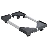 Design rotatif à 360 degrés : le support dispose de roulettes lisses qui permettent une rotation complète, ce qui facilite le déplacement de votre tour d'ordinateur ou appareil dans n'importe quelle direction, offrant plus de commodité pour nettoyer le repositionnement ou accéder aux câbles sans soulever de charges lourdes