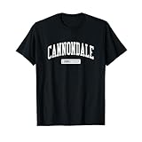 コネチカット州キャノンデールCTビンテージアスレチックスポーツデザイン。 Tシャツ