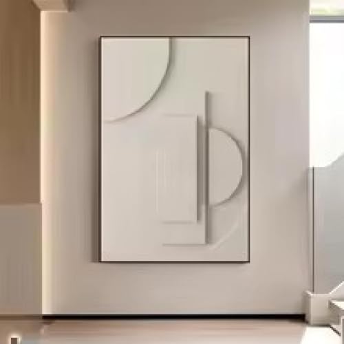 Affiche murale de luxe simple géométrique wabi-sabi sans cadre - 2