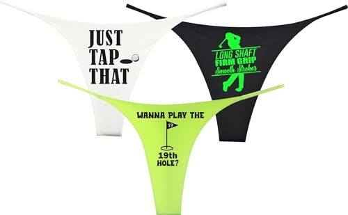 NE Beauty Golf Thong For Women Bachelorette Fiance GirlfriendSet of