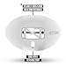 Nxtrnd One Football Mouth Guard, Strap Included, Fits Adult & Youth (White)