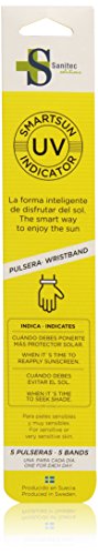 Smartsun Pulsera Indicador Solar 5U.