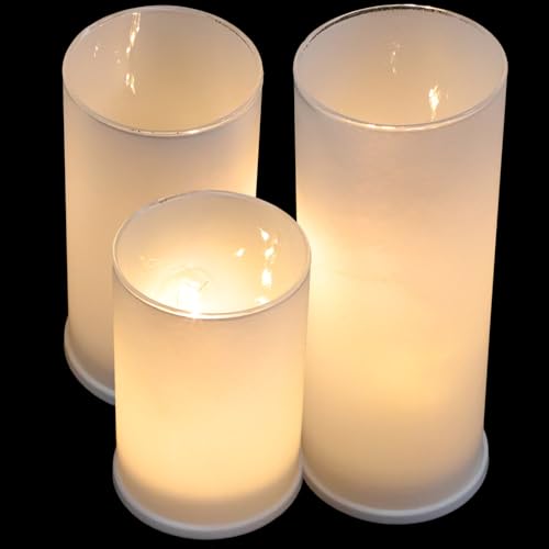 Velas eléctricas sin llama LED para centro de mesa de diseño portátil