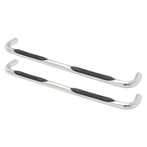 Westin 23-2770 E-Series 3 Round Nerf Bars fits 2005-2023 Tacoma Double Cab Polished Pair by Westin - Image 3