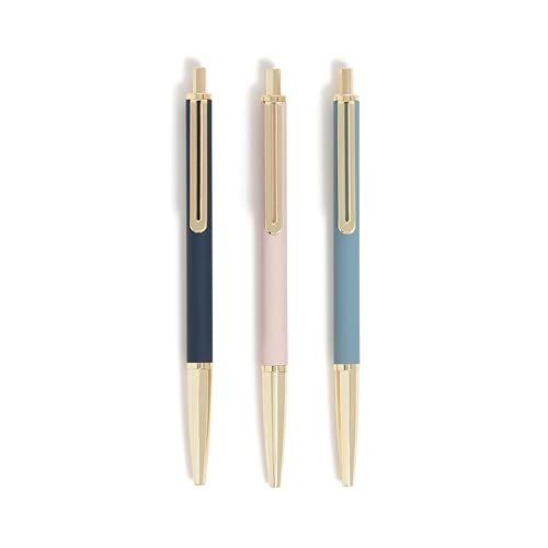 U Brands Avalon Gel, 3 unidades, Punta 0.7 mm, tinta negra