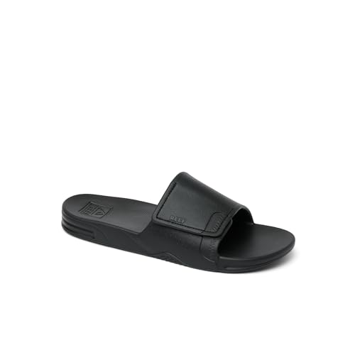 REEF Fanning Slide H2O Men’s Black Sandal – Size 11 Slip‑On Comfort angle 7
