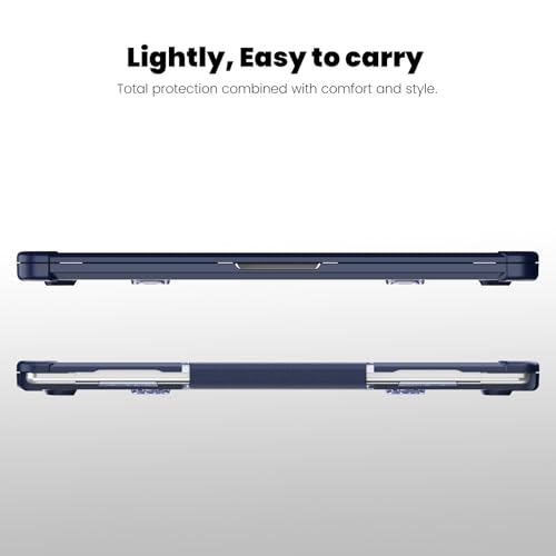 Coque MacBook Pro 13 A1989 robuste noire protégeant l'ordinateur contre les chutes et impacts - 4