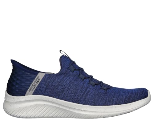 Skechers Ultra Flex 3.0 Herren-Sneaker zum Reinschlüpfen, Marineblau, 48.5 EU Weit – Ansicht 5