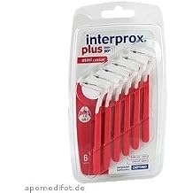 6X Interprox Plus Interdentalbursten Rot Mini conical 6er Pack 6X 6er Pack