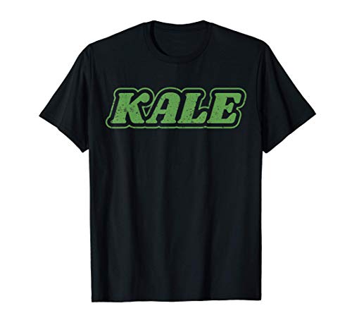 Kale Gift Vegan Vegetarian Humor Green Veggie Food T-Shirt