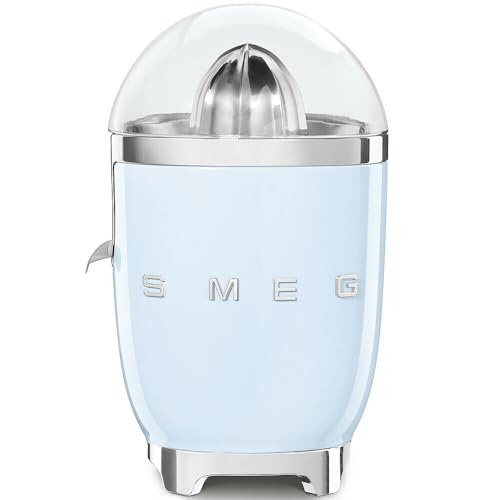 SMEG CJF11PBEU, Exprimidor de cítricos 50's Style, Pastel blue