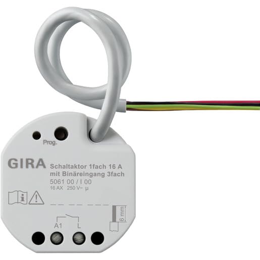 Actuador interruptor 1 vía 16A UP KNX Secure: relé empotrable para domótica 2