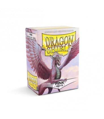Dragon Shield 100 pochettes Rose mat premium Arcane Tinmen de haute précision - 2