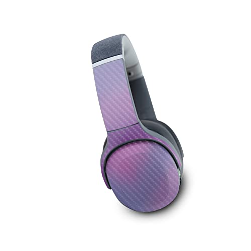 Image of MightySkins Carbon Fiber Skin Compatible with Skullcandy Crusher Evo Wireless - Purple Fog | Protective, Durable Textured Carbon Fiber Finish | Easy to Apply | Made in The USA