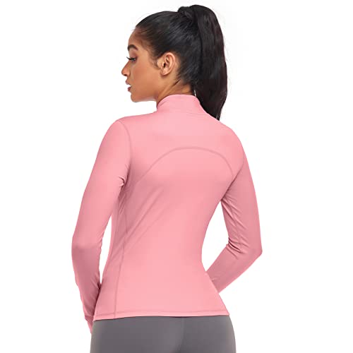 Vutru Women's Workout Yoga Jacket Full Zip Running Track Jacket #TOP2