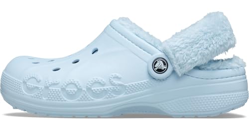 Image of Crocs Unisex Adult Baya Lined Fuzz Strap Clogs