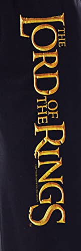 The Lord Of The Rings Mens' Movie Title Logo Sleep Jogger Pajama Pants3